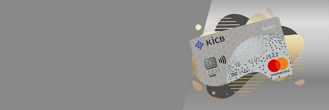 Закажи Mastercard Standard в приложении KICB